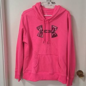 Under Armour sweater-breat cancer awareness